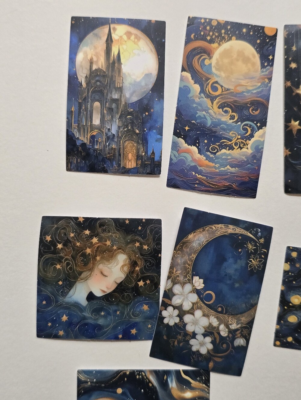 Celestial Blue Art Sticker Set - Picture 5 of 6